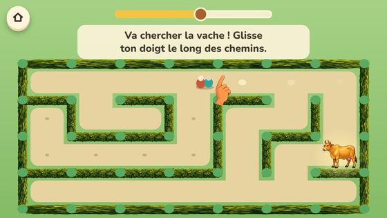 Le dédale — capture du jeu